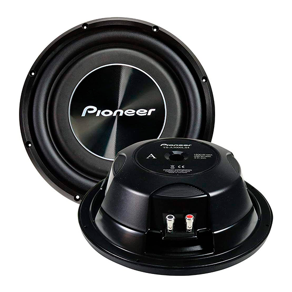 SUBWOOFER PIONEER TS A3000LS4 1500WATTS NEGRO