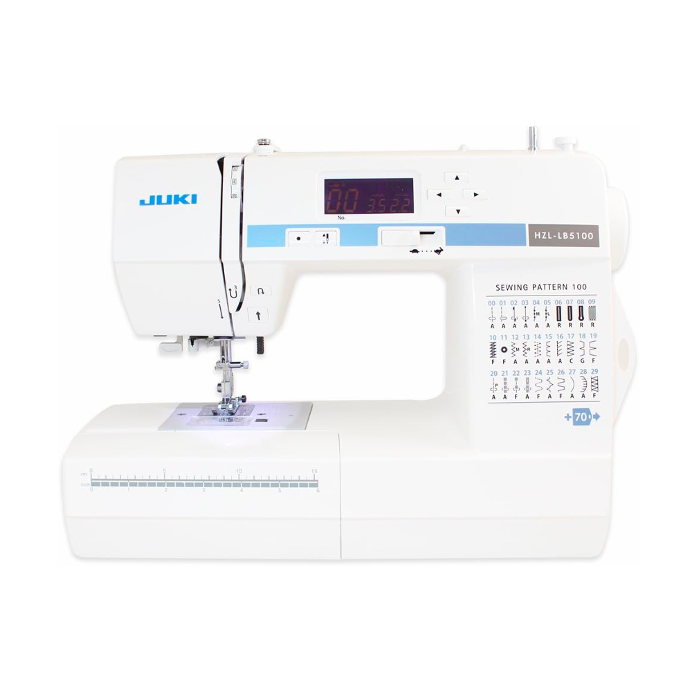 MAQUINA DE COSER COMPUTARIZADA HZL-LB5100/UL JUKI COMPACTA