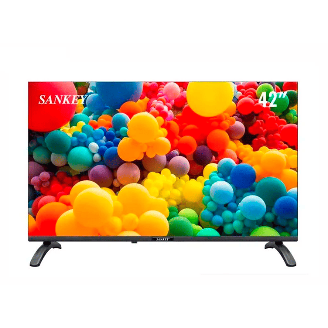 TELEVISOR 42" SANKEY CLED 42SDF6 SMART ULTRADELGADO SIN MARCOS CON BLUETOOTH