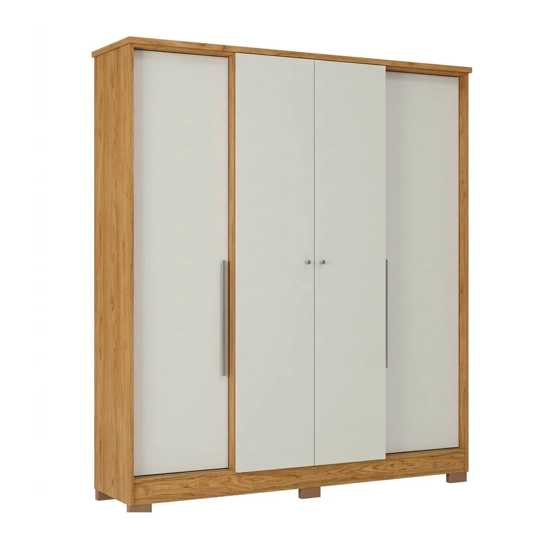 ROPERO MONACO 4 PTAS RG108(212946) MARROCOS/OFF WHITE (3 CAJAS)