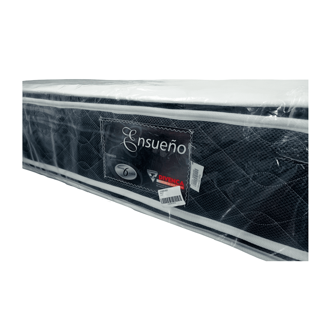 COLCHON ENSUEÑO DIVENCA 160X190 DOBLE PILLOW ORT 6 AÑOS