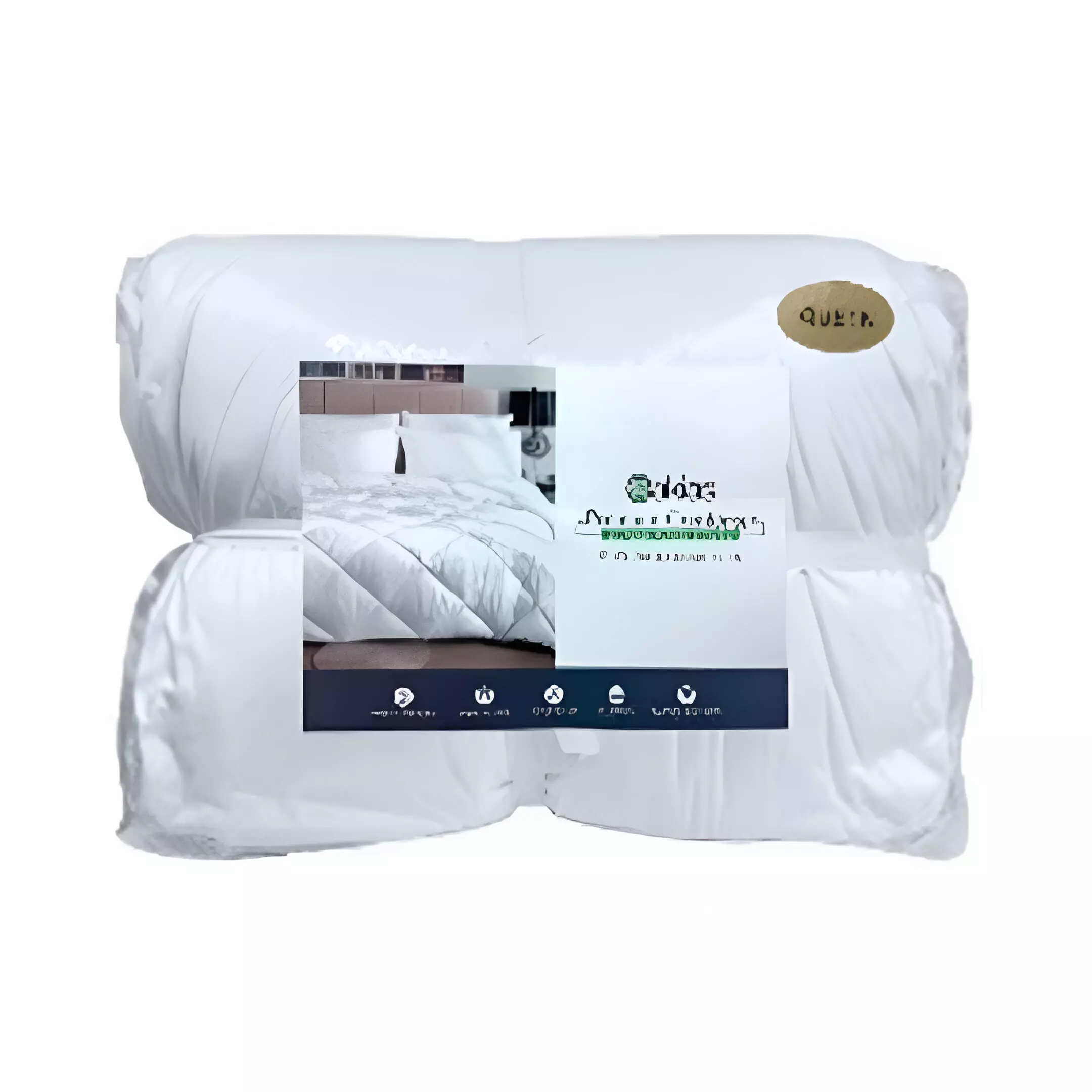 COMFORTER QUEEN OAKIAS 88" X 86" 724-1442919 BLANCO