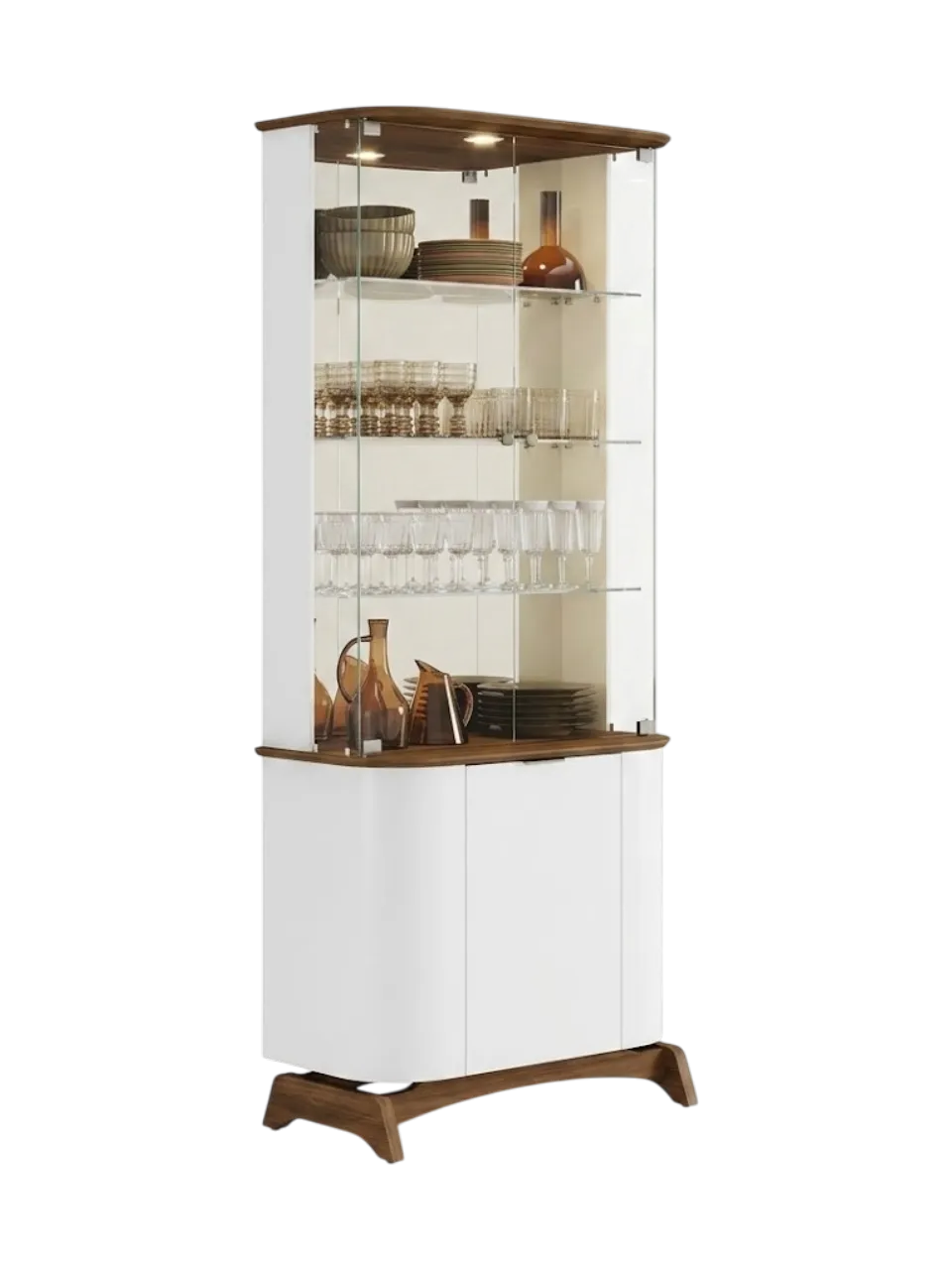 VITRINA SERENA (17005-957) YPE / OFF WHITE 3 CAJAS