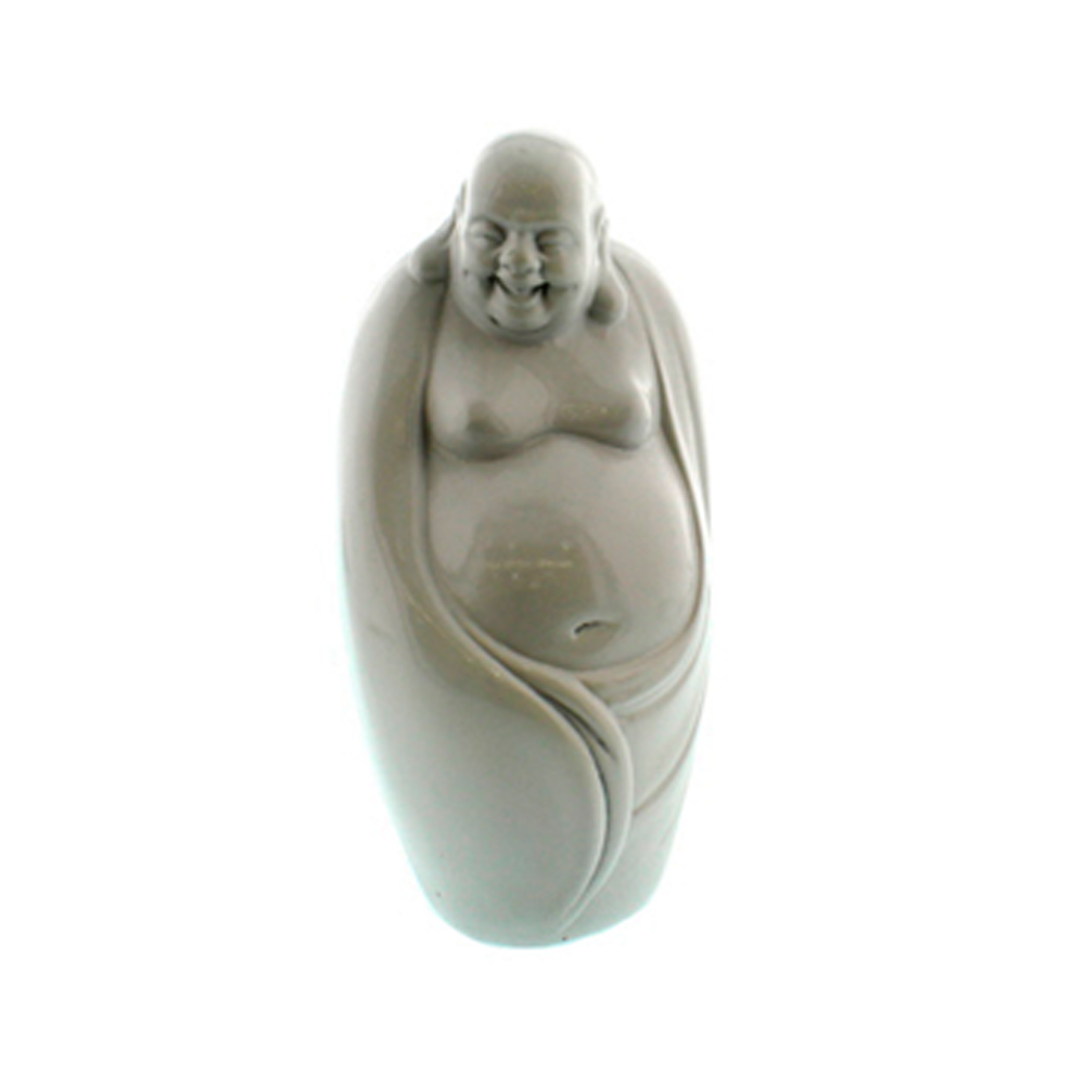 ADORNO BUDDHA 10X10X18CM (721-90133950) BLANCO