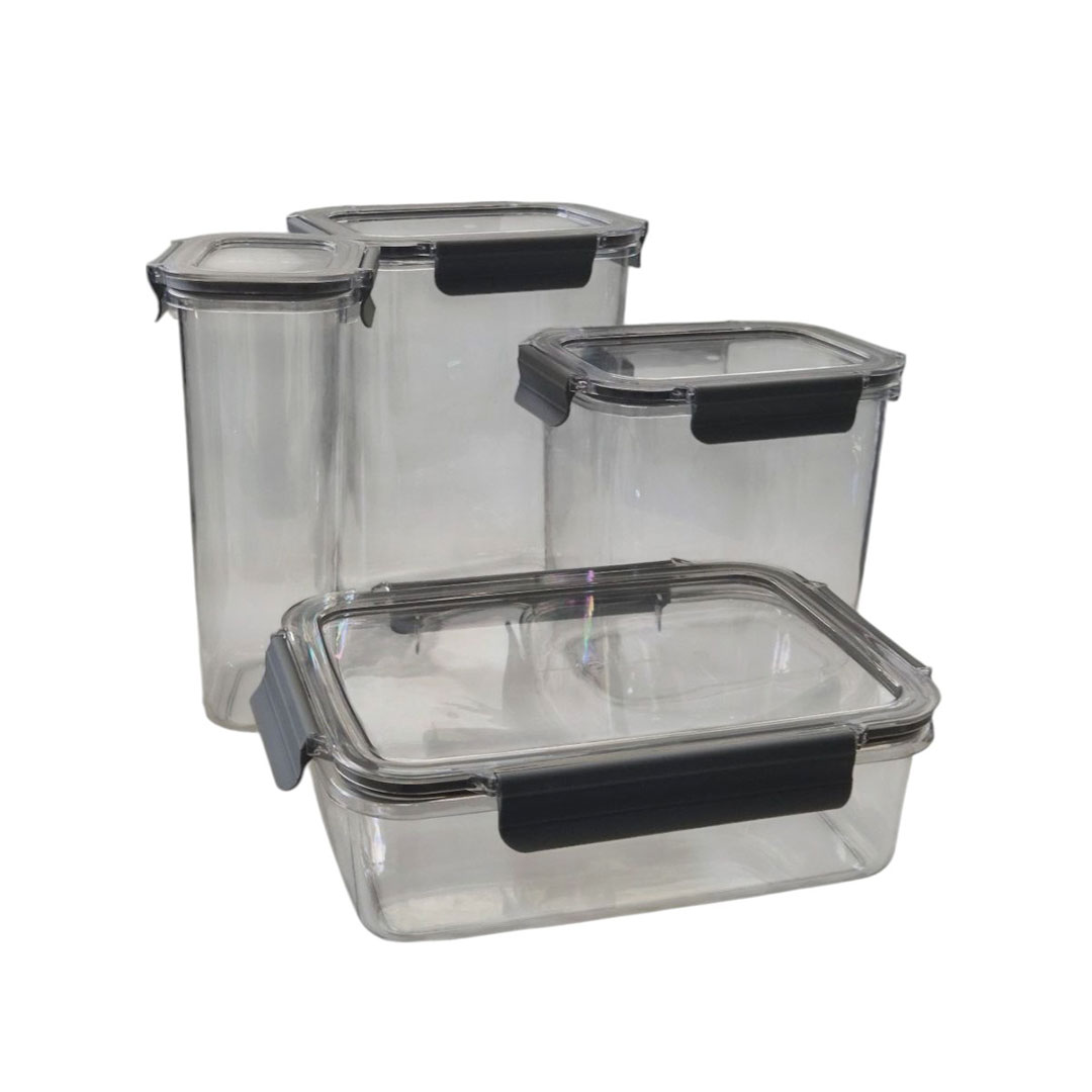 RECIPIENTES PARA ALIMENTOS / SET DE 4 PIEZ-753273