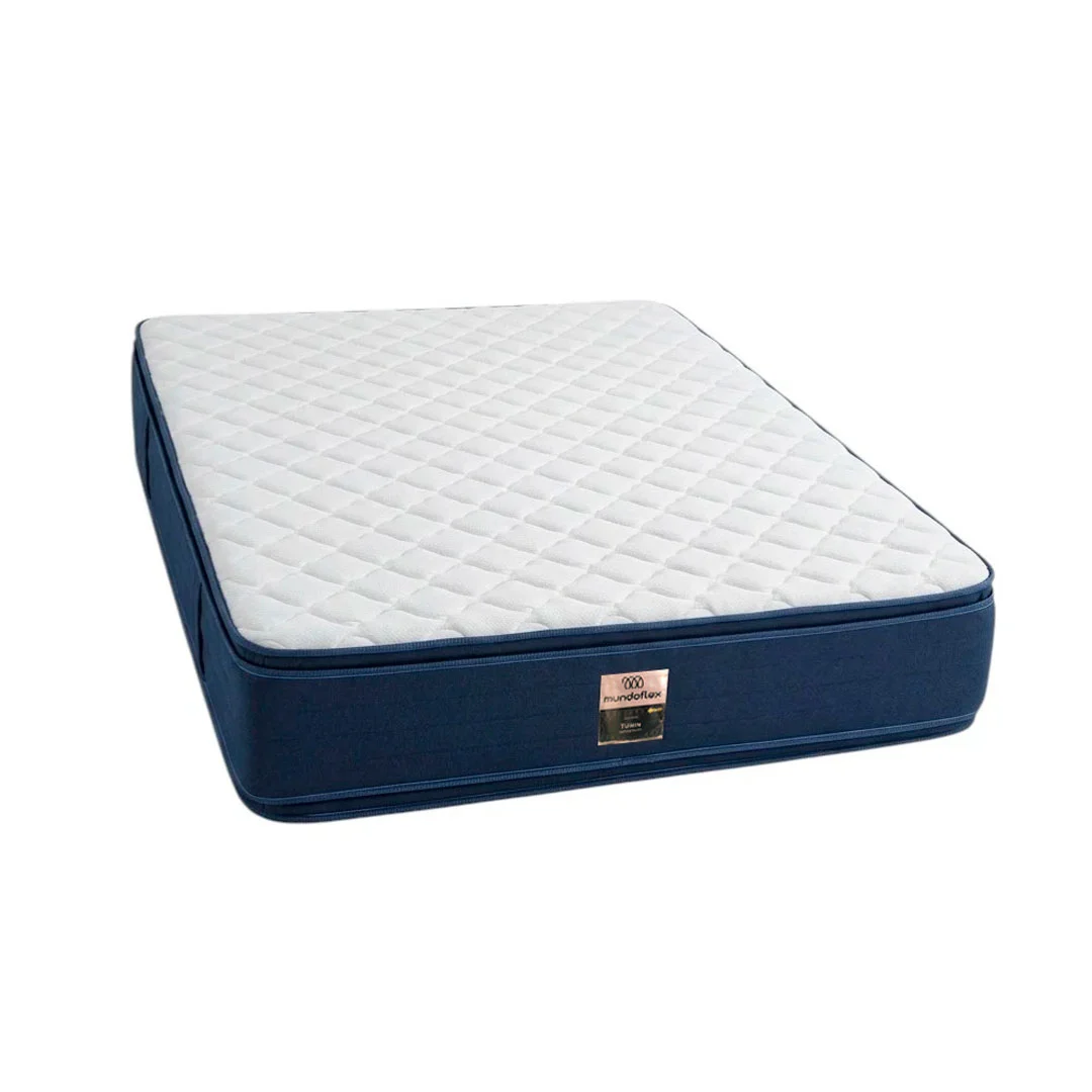 COLCHON MUNDOFLEX MILANO 160X190 QUEEN ORT 10 AÑOS DOBLE PILLOW