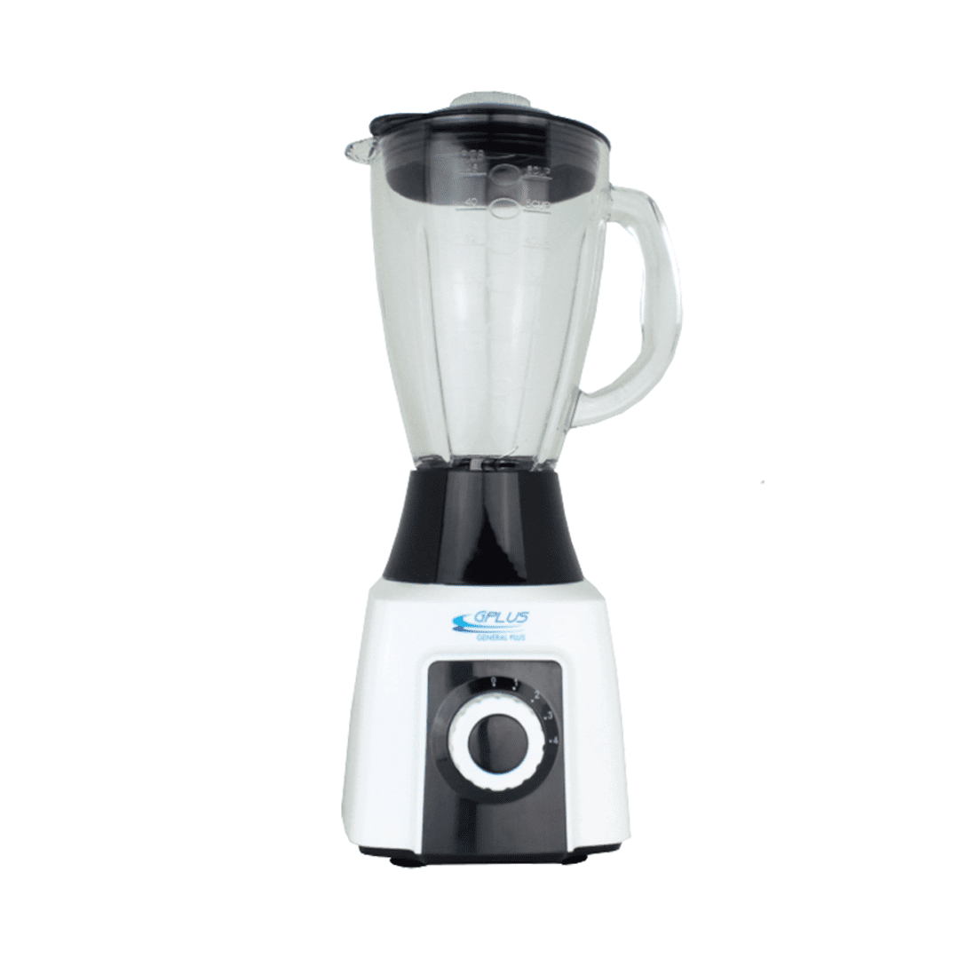 LICUADORA GPLUS GP-LICM3 JARRA-VIDRIO 1.5L 4 VEL REF 2386 BLANCO/NEGRO 110V