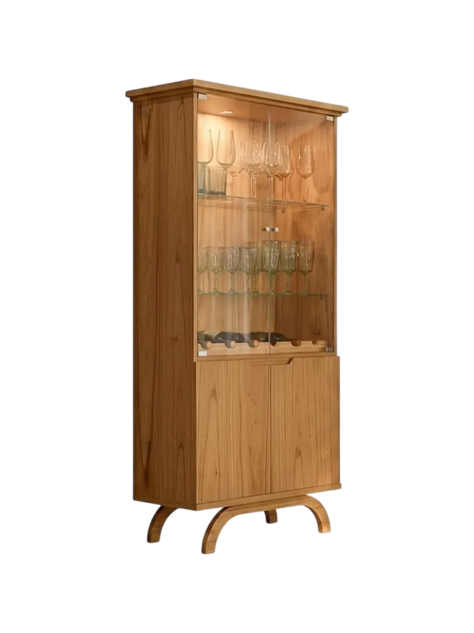VITRINA VICENZA (17003-47) CINAMOMO / CINAMOMO 3 CAJAS