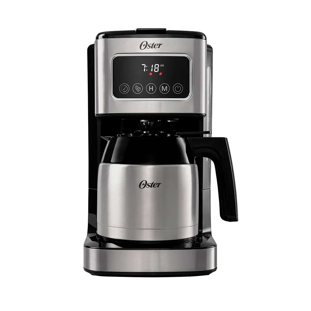 CAFETERA OSTER BVSTDC4404-13 8 TAZAS 900W PROGRAMABLE J/TERMICA A/INOXNEGRA