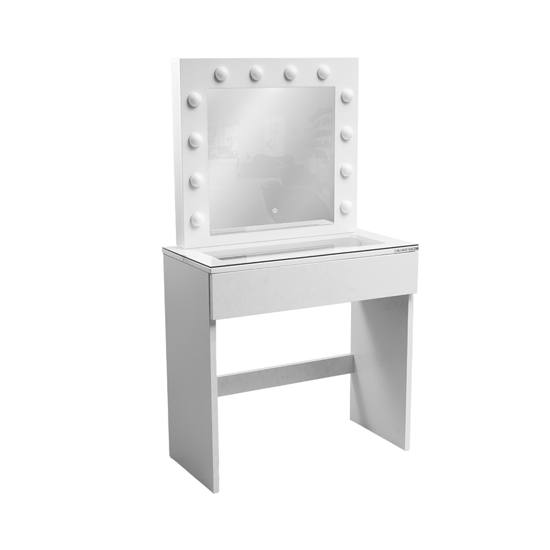MESA DE CAMERINO HAWAI KI-DR8838-2 BLANCO 80x40x140cm
