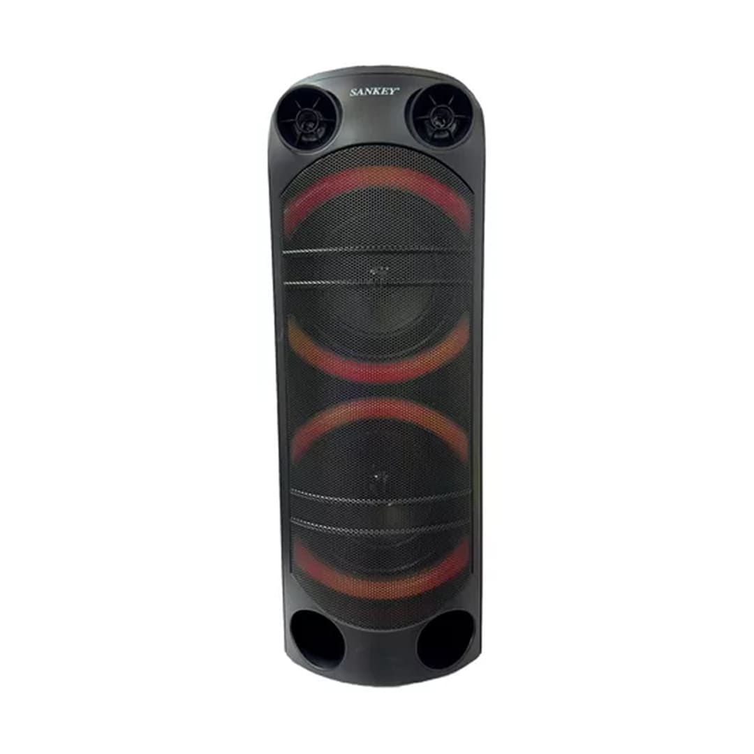 CORNETA SANKEY RECARGABLE 6.5¨ PA 65DCA26 BT/USB/FM/LED/ KARAOKE 20W