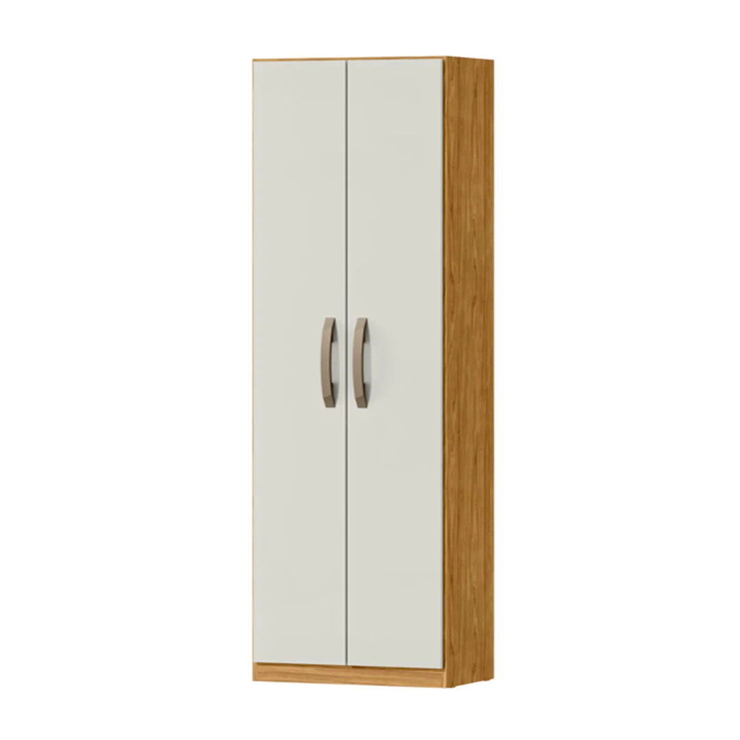 ROPERO MULTIUSO ELARA 2 PTAS MU019(310690) MARROCOS/ OFF WHITE (1 CAJA)