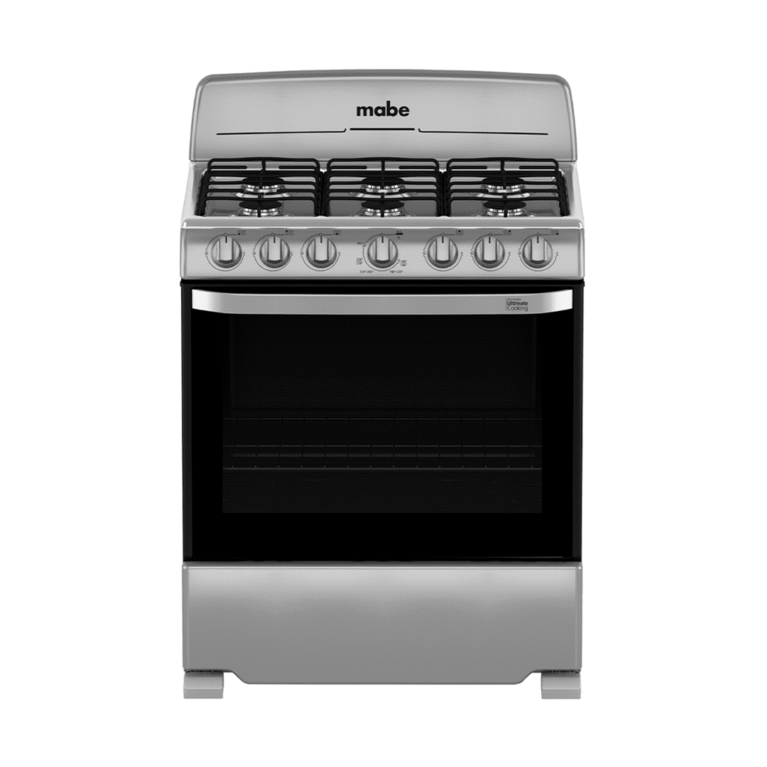 COCINA 30" MABE EM7620BAIS2 A GAS 76CM 6 HORN PLATA MERCURIO