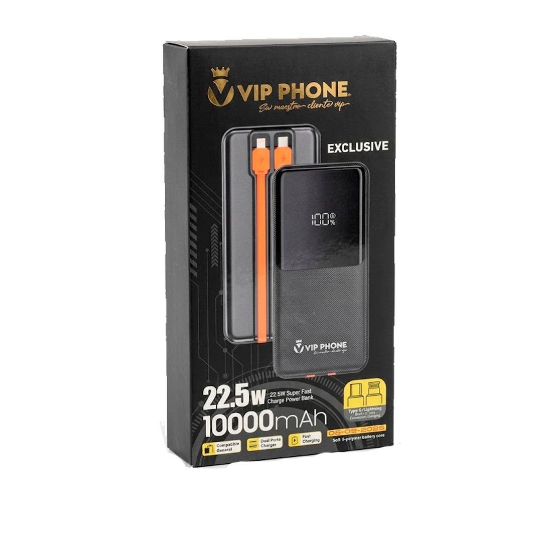 POWERBANK VIP PHONE 10.000 mAh 22.5W(2101)