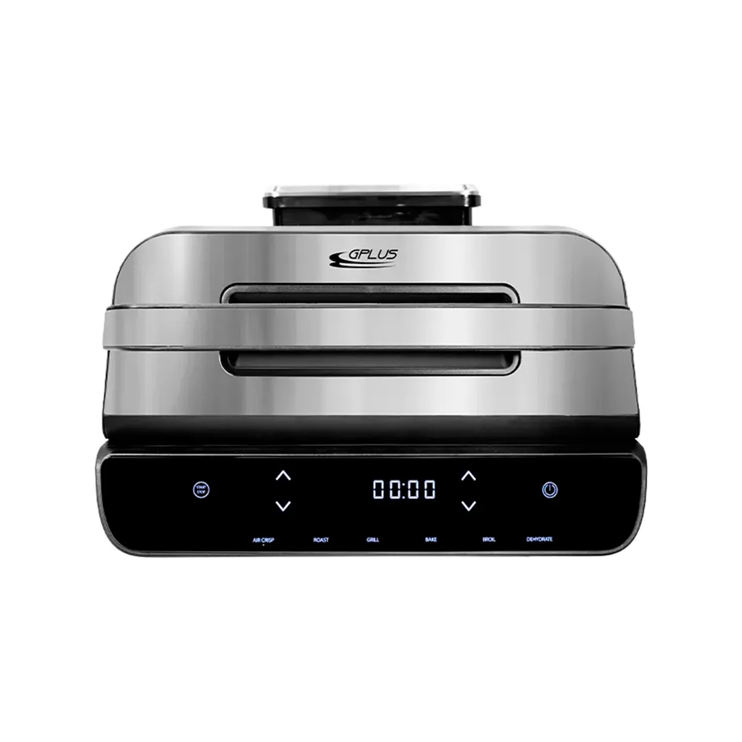 PARRILLA FREIDORA DE AIRE GPLUS GP-GAF01  4,5L 110V NEGRO/GRIS GPPA1001639