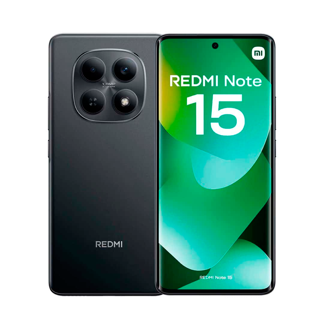 TELEFONO CELULAR REDMI NOTE 15 256GB/8GB RAM BLACK REF 2648