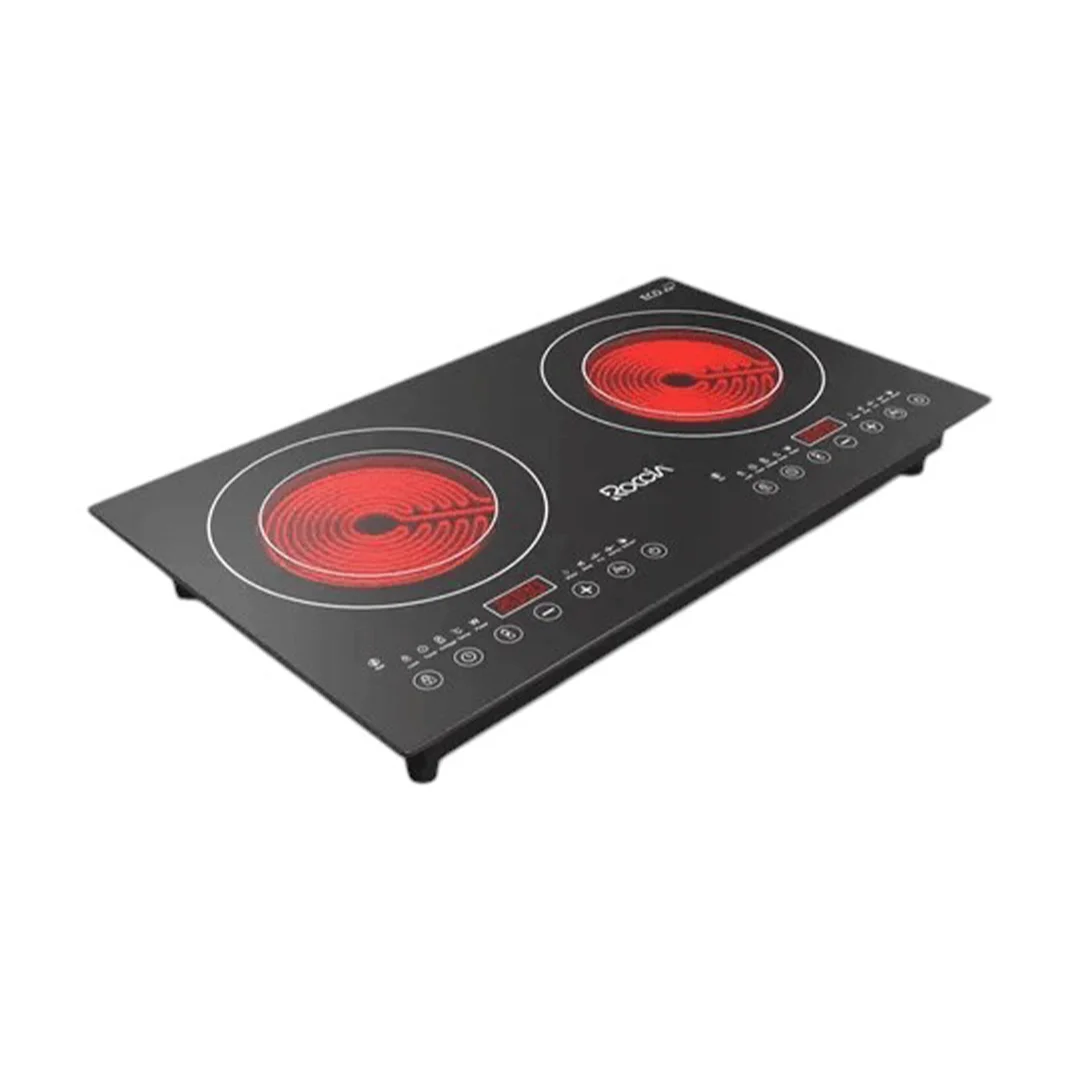 COCINA ROCCIA RIC-4000 INFRARROJO 110V 2 HORNILLAS 2 EN 1 CO12
