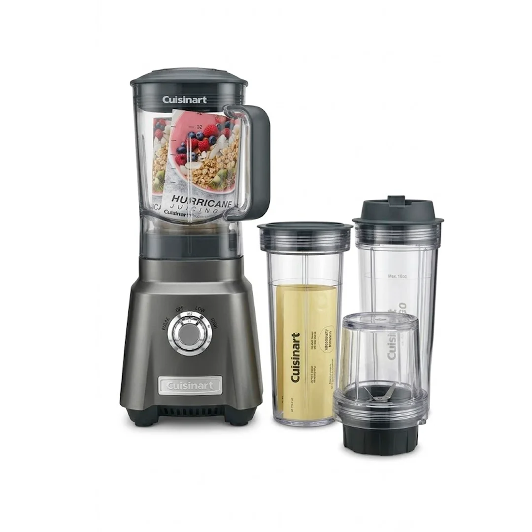 LICUADORA JUGUERA COMPACTA CUISINART CPB-380P1 GRIS