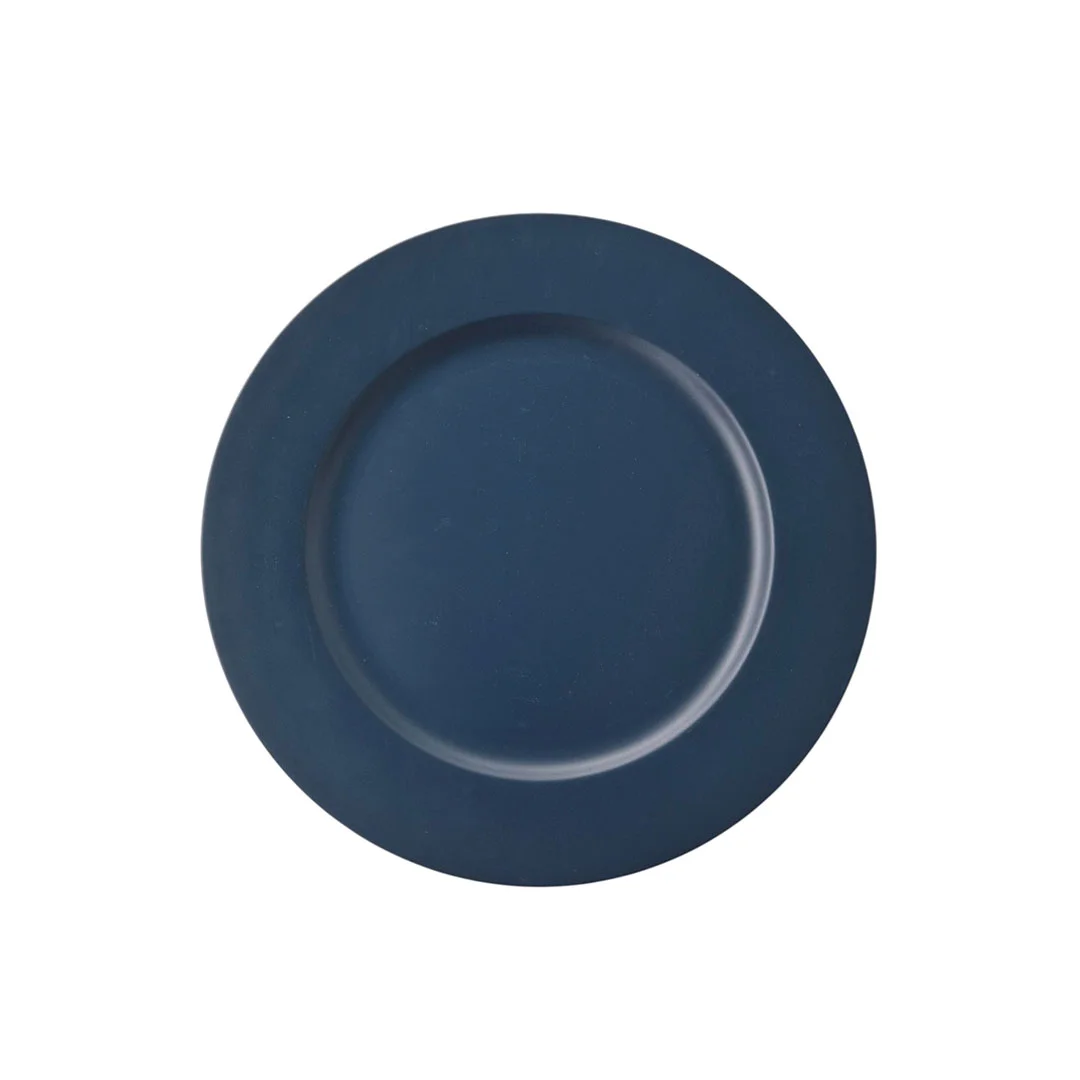 PLATO DECORATIVO 12" 704-02361 AZUL/NEGRO N23-02361