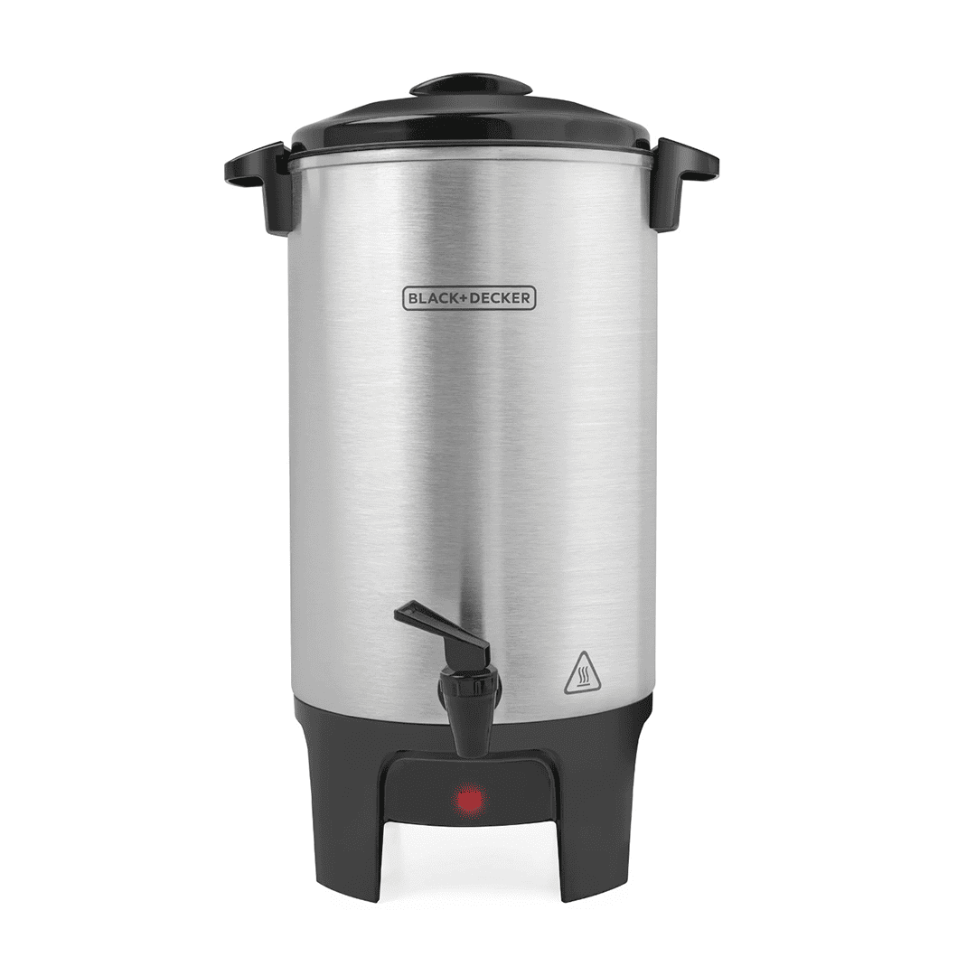 PERCOLADOR BLACK + DECKER CMU4010 40 TAZAS ACERO INOXIIDABLE