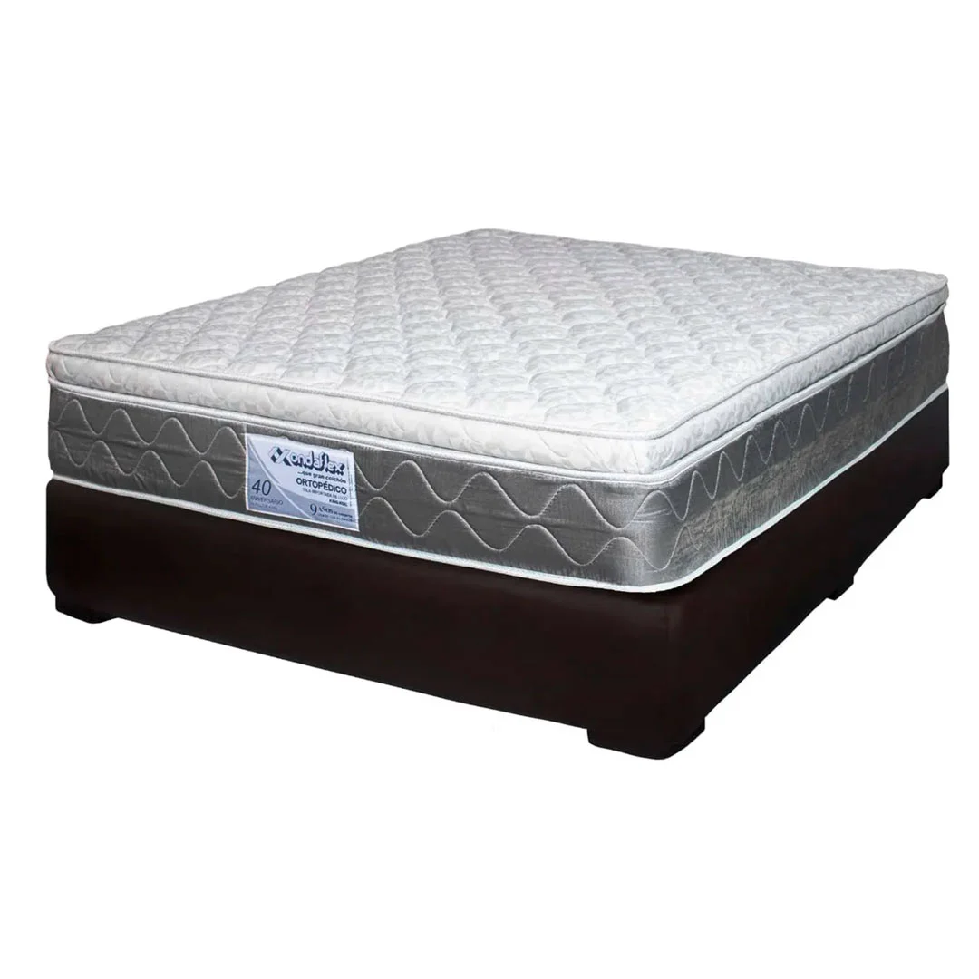 COLCHON ONDAFLEX 40 ANIV 200X200 UN PILLOW ORT 9 AÑOS