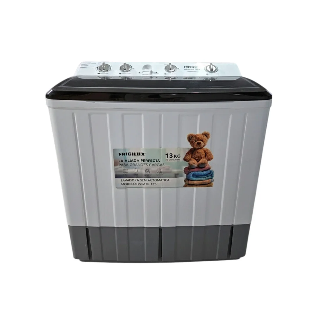 LAVADORA FRIGILUX LVSAFR-13B SEMI AUTOMATICA 13KG BLANCO