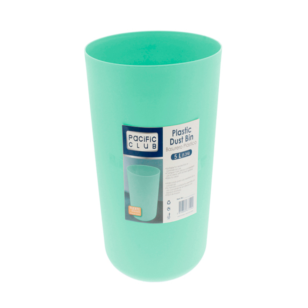 BASURERO PACIFIC CLUB 19X31CM (SP301BL) AQUA