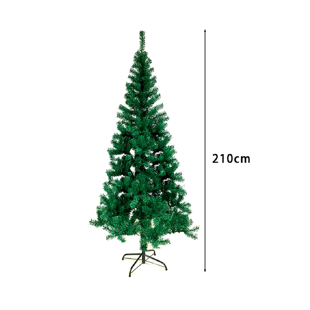 ARBOL DE NAVIDAD BERNICE GOLD AN210CM 800PTA