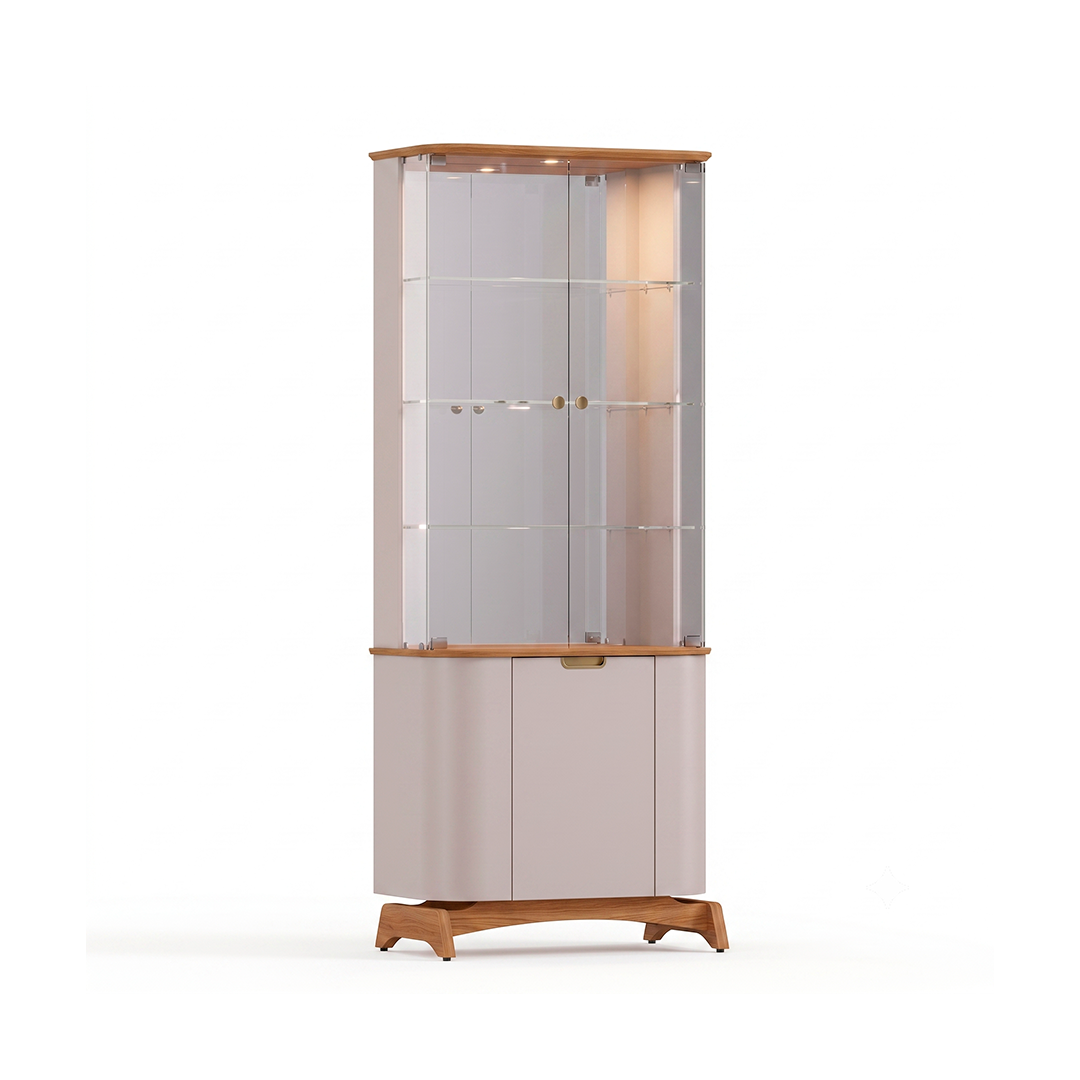 VITRINA SERENA (17005-957) YPE / OFF WHITE 3 CAJAS