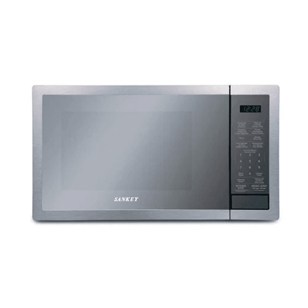HORNO MICROONDA SANKEY MW-1133BL  25.LTS TIPO ESPEJO NEGRO