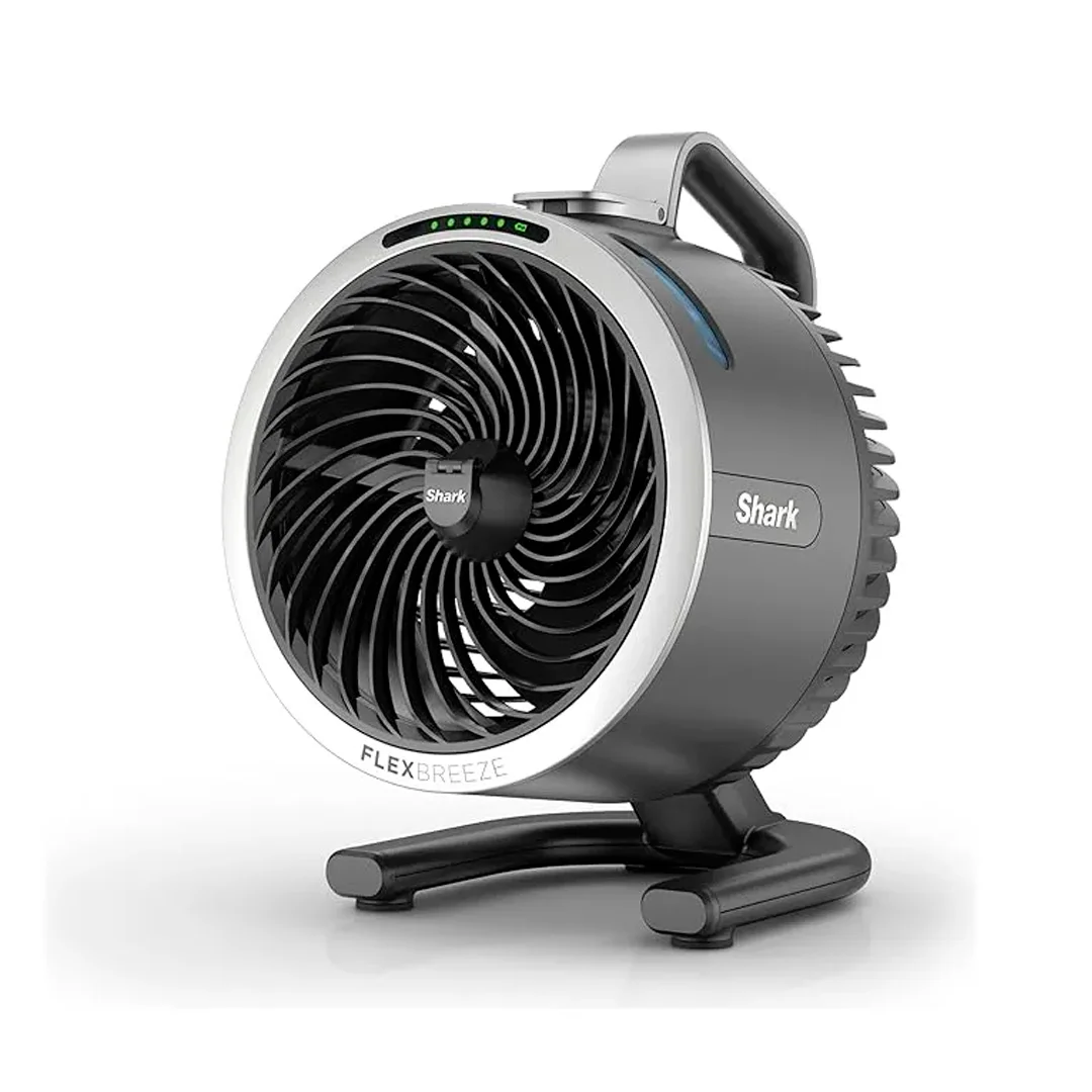 VENTILADOR SHARK FA052 PORTATIL FLEXBREEZER GRIS 6 VEL