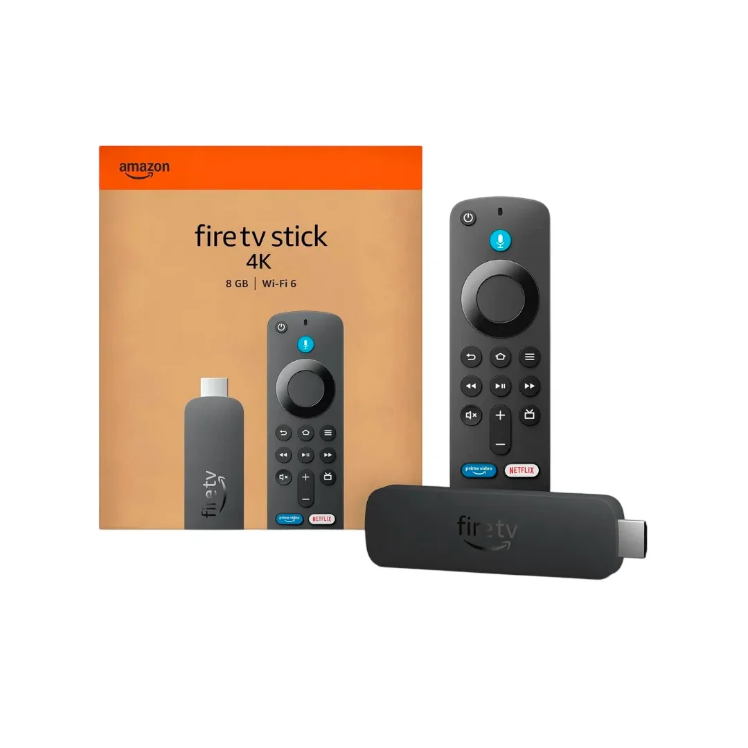 FIRE TV STICK 4K HDR AMAZON HD NETFLIX 8 GB WI-FI 6