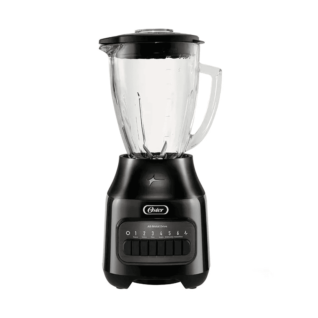 LICUADORA OSTER BLSTPEG-BPB-013 J/V 1,5L 6V NEGRA  BOTONES 800W