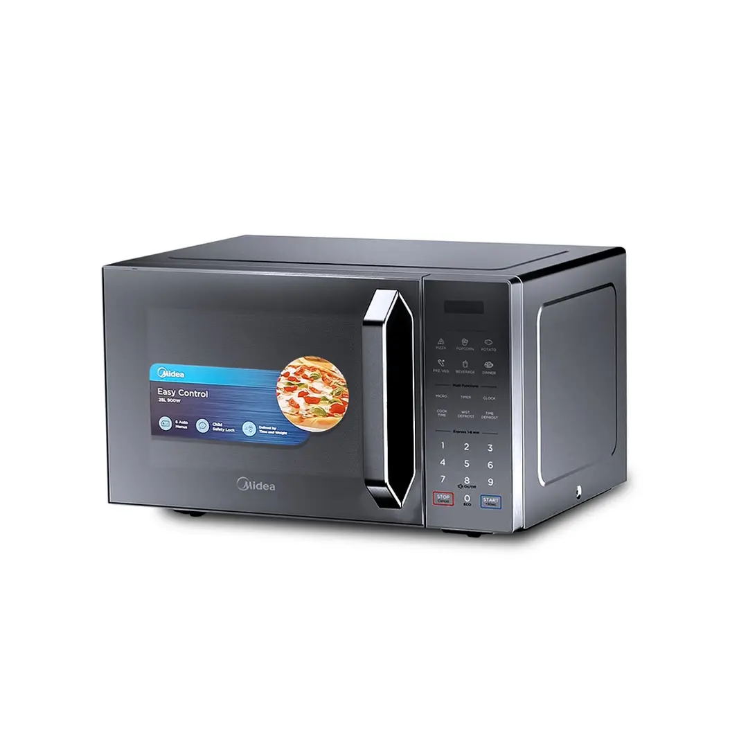 HORNO MICROONDAS MIDEA ES9P032NA AIR FRY GRILL NEGRO 30.LTS