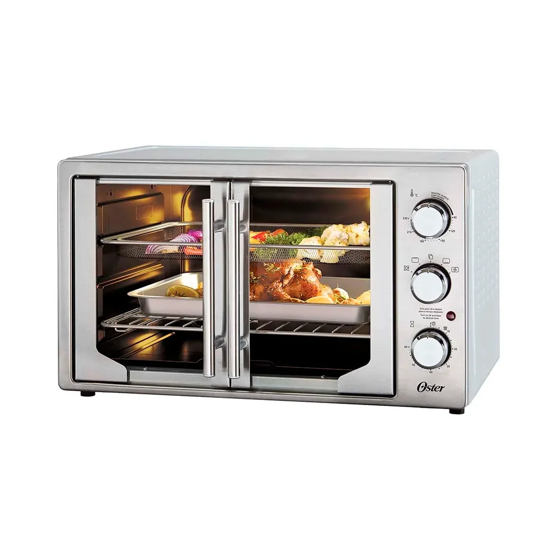 HORNO CON FREIDORA DE AIRE OSTER TSSTTV42FDMAFNS 42L GRIS