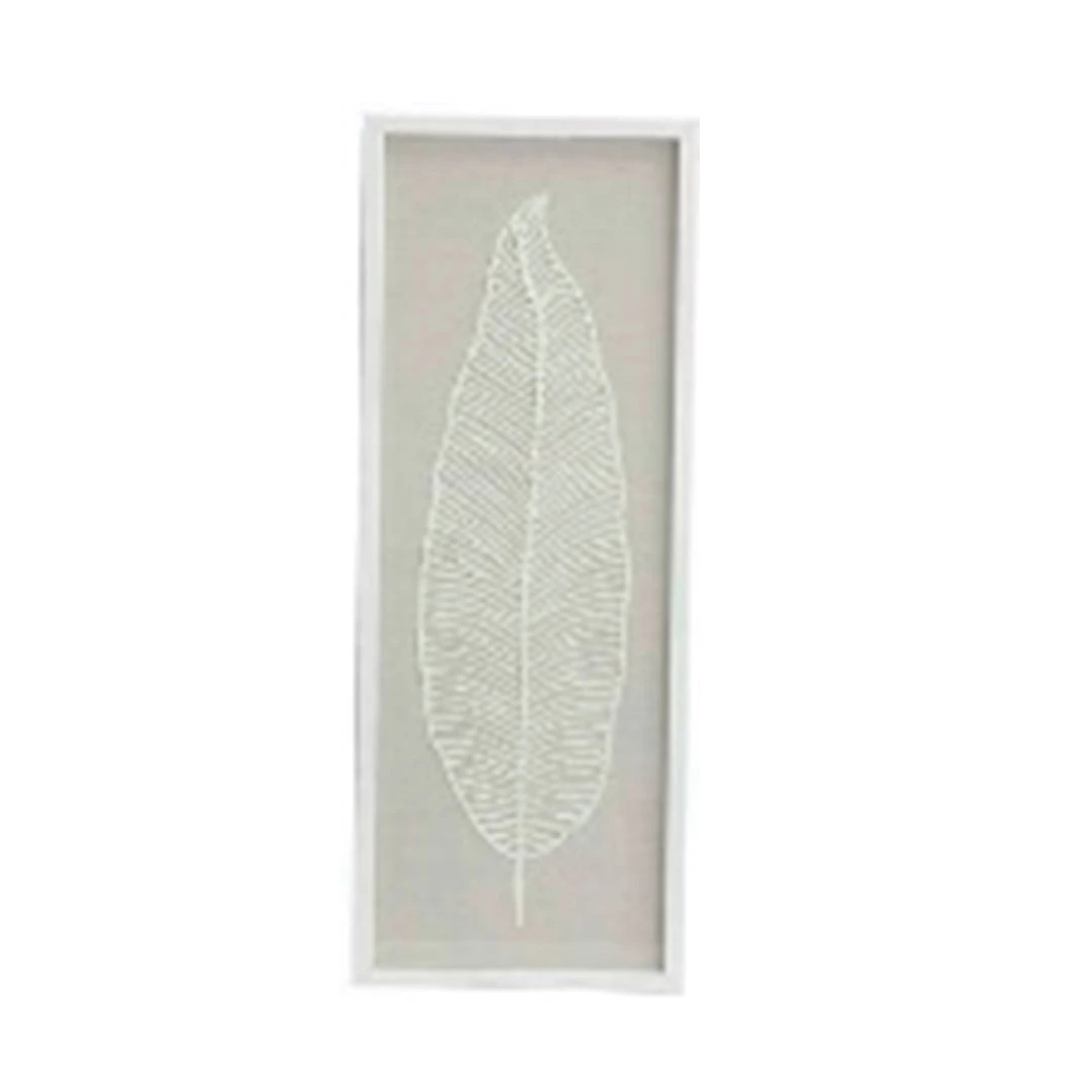 PLACA DECORATIVA  3.2X38X100 796-FUBC01-219 BLANCO