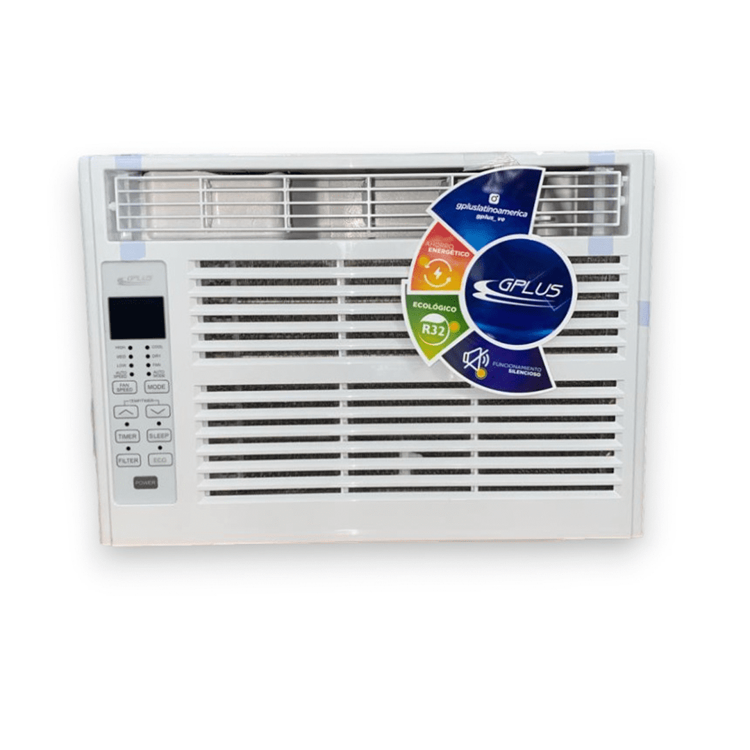 AIRE DE VENTANA GPLUS GP-W061MC 6.000 BTU REF 2886 C/C BLANCO 110V