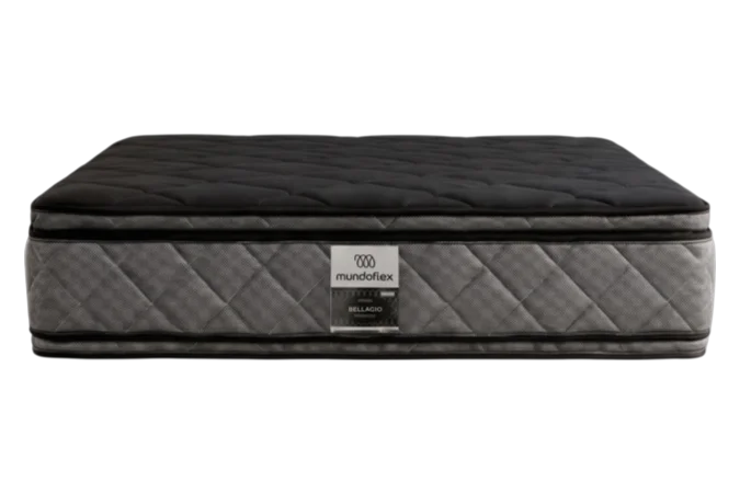 COLCHON MUNDOFLEX BELLAGIO 140x190 MATRIMONIAL DODLE PILLOW ORT 12 AÑOS