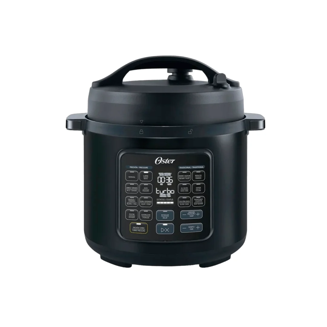 MULTIOLLA TURBO OSTER CKSTPCECT57DF2  5.7L 14 FUNCIONES DIMONDFORCE NEGRO