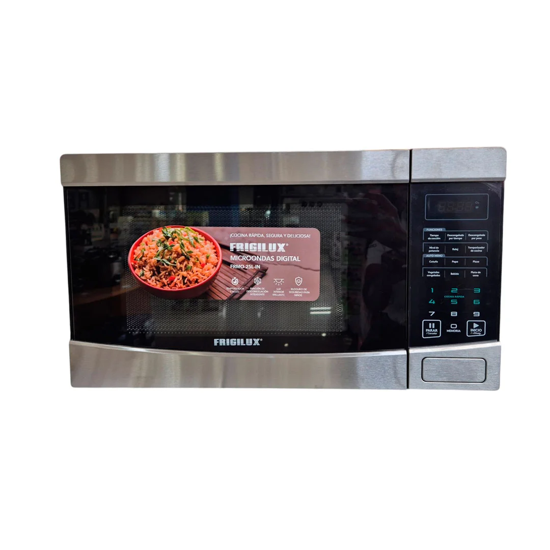 HORNO MICROONDA FRIGILUX FRMO-25L-INT NTEGRADO DIGITAL 25.LTS