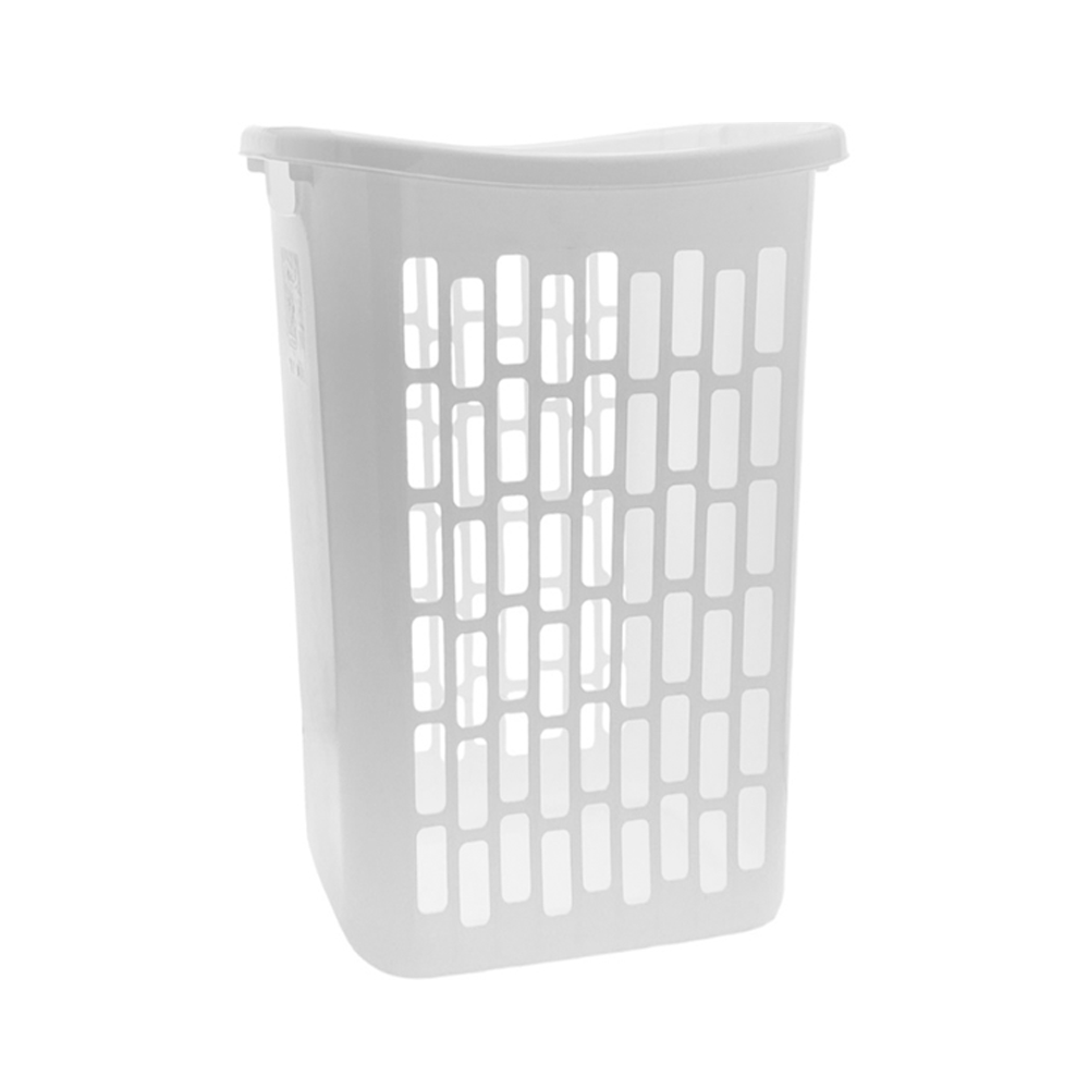 CANASTA STERILITE P/LAVANDERIA (1236LAB8- WHITE) BLANCO