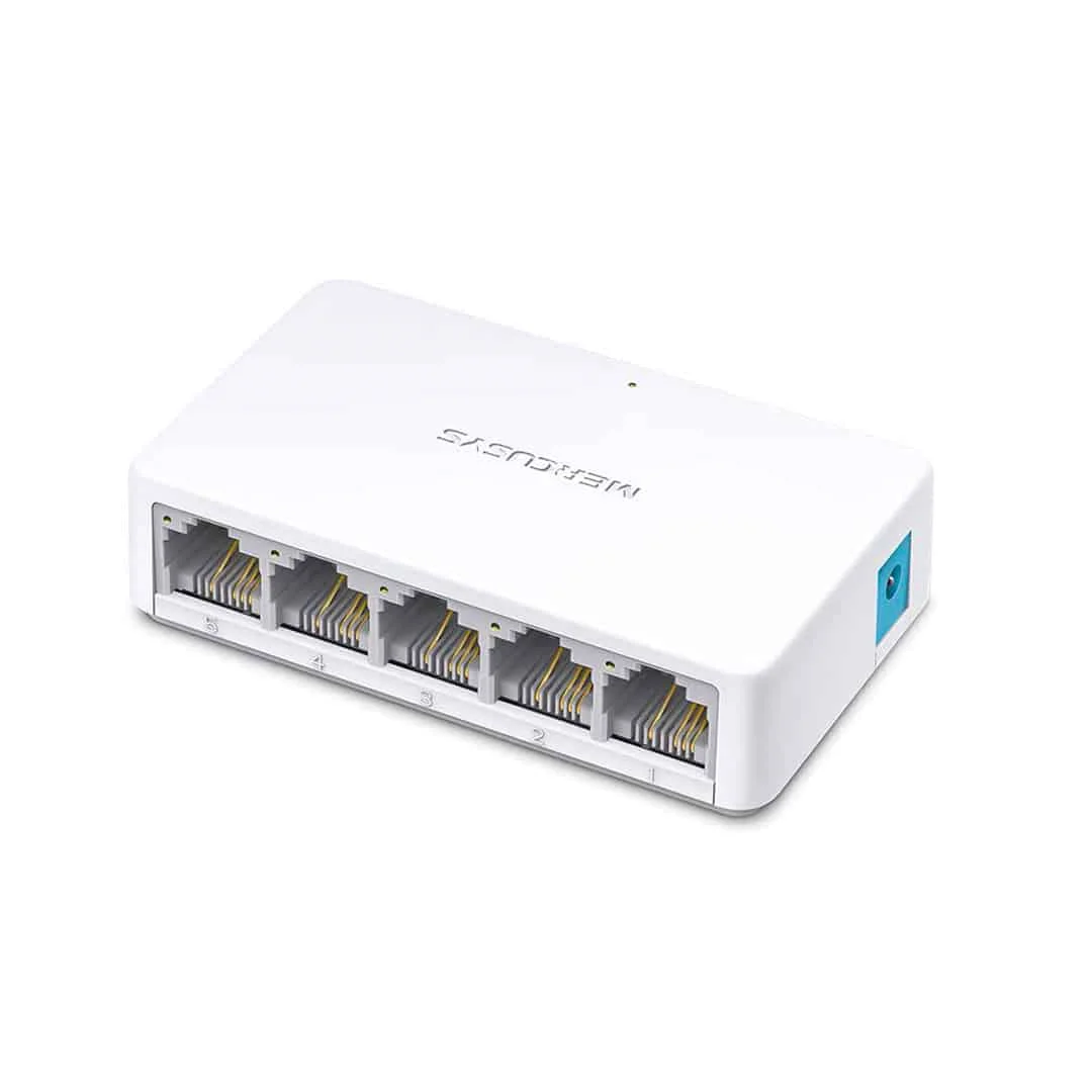 SWITCH MERCUSYS MS105 5PORT 10/100 Mbps DESKTOP SWITCH