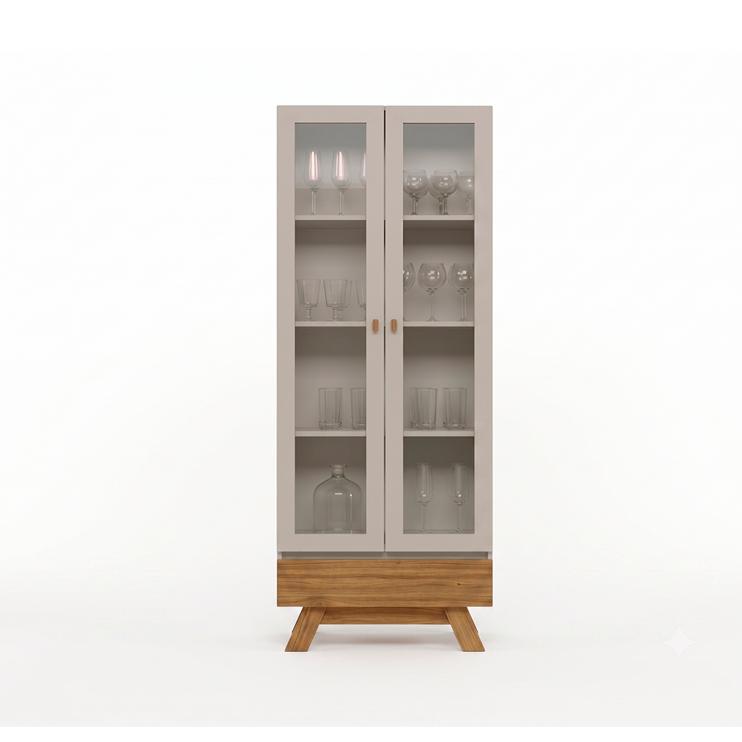 VITRINA MARSALA NATURE / OFF WHITE (810010102-207039) 2 CAJAS