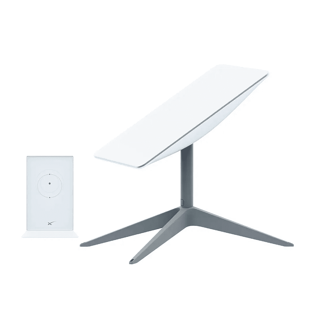 SpaceX STARLINK Standard Kit: High-Speed, Low-Latency Internet | Starlink Satellite Dish Kit Router V2 Wi-Fi 5 Dual Bani