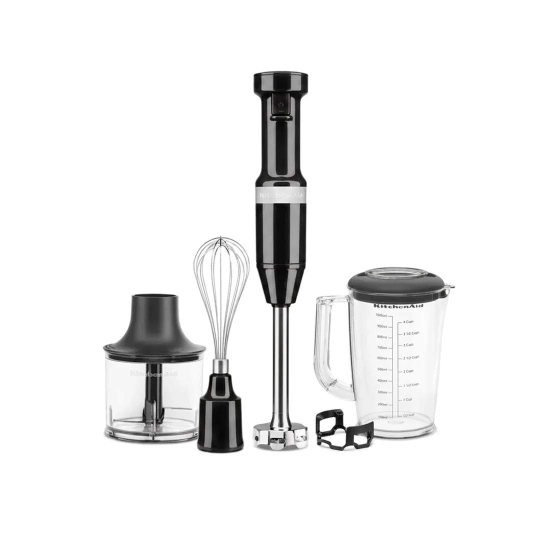 LICUADORA KITCHENAID DE INMERSION VELOCIDAD VARIABLE KHBV83BM NEGRO