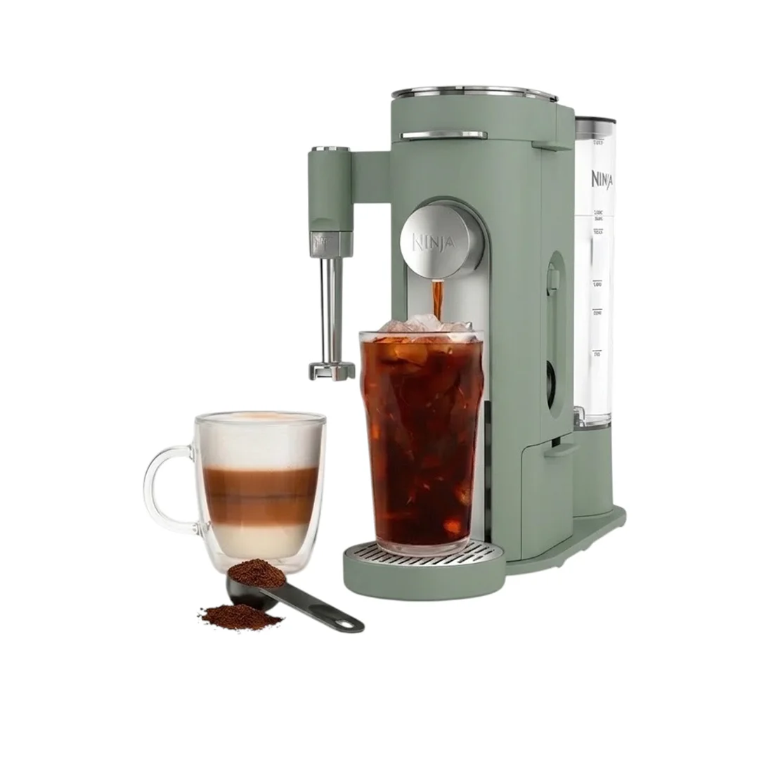 CAFETERA NINJA PB051SG SINGLE-SERVE DUAL POLVO-CAPSULA GRIS