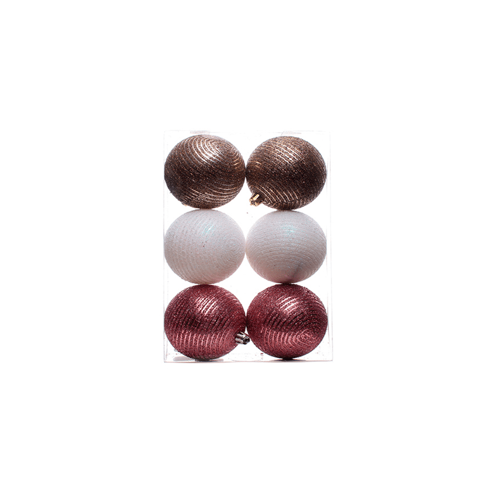 ESFERAS 6 UNI 8CM (837-2773-239309-21E) MULTICOLOR