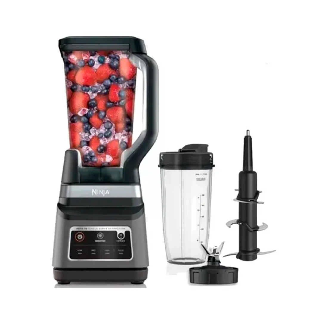 LICUADORA NINJA PROFESIONAL BN750-B BLENDER PLUS BLENDER DUO AUTO-IQ MOTOR BLACK 1400W
