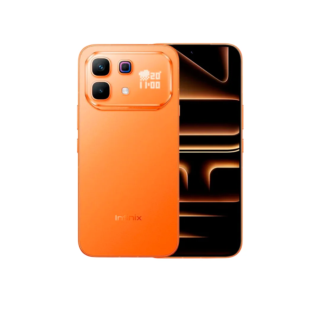 TELEFONO CELULAR INFINIX NOTE 60 PRO 256GB/8+8GB RAM 5G SOLAR ORANGE 2704