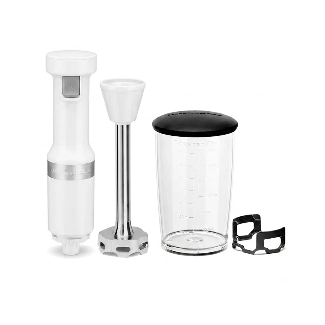 LICUADORA DE INMERSION DE VELOCIDAD VARIABLE KITCHENAID KHBV53WH BLANCO